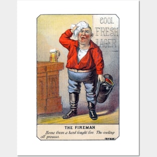 1881 The Life of a Fireman no.6 Posters and Art